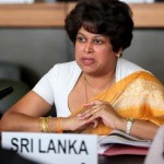 UN photo/Pierre Albouy, 19 april 2011, Palais des Nations, Geneva, Swizerland.Conference on disarmament and farewell of Mr Sergei A. ORDZHONIKIDZE, Director-General of the United Nations Office at Geneva. Ambassador Kshenuka SENEWIRATNE, Ski Lanka.