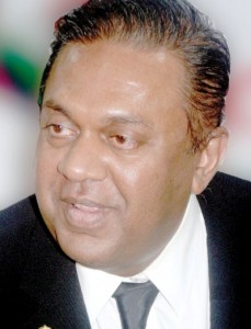 Mangala Samaraweera -Minister of External Affairs 