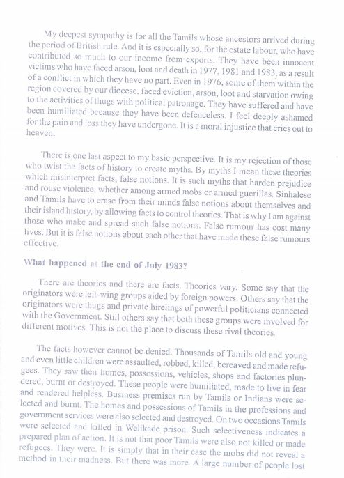 Bishop 3 Lakshman Wickremesinghe Colombo Telegraph