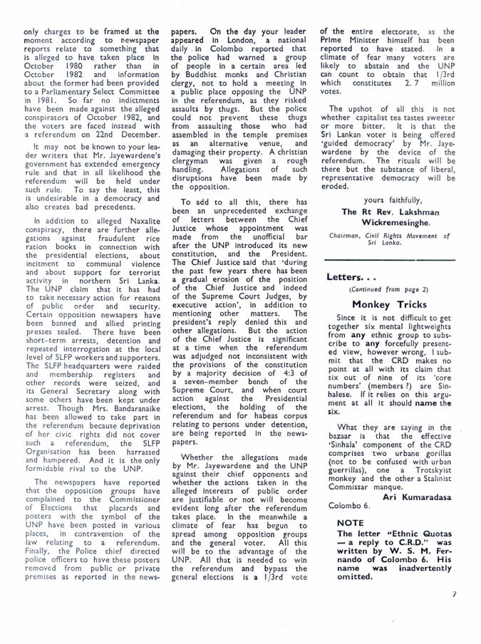 LG 2 Bishop Lakshman Wickremesinghe Colombo Telegraph