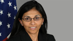 Assistant Secretary of State for South and Central Asia Nisha Desai Biswal