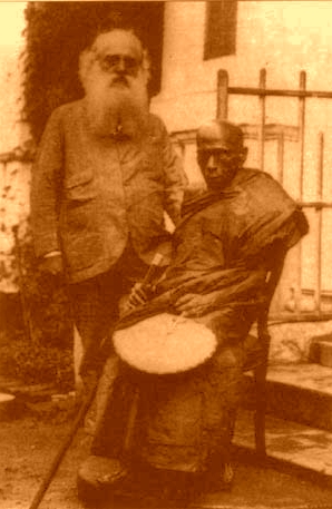 Hikkaduwe Sri Sumangala Maha Thera with Col. Henry Steele Olcott