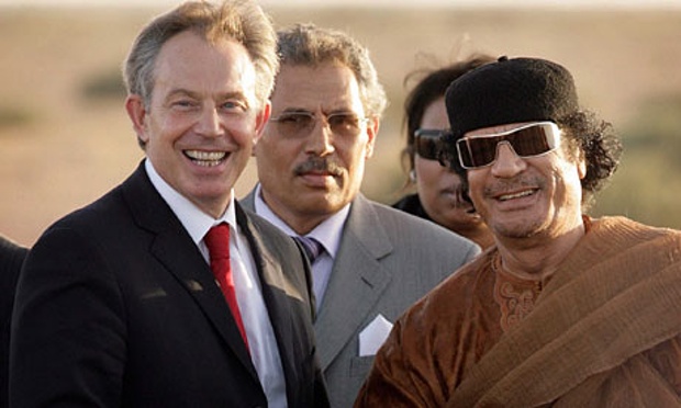 Tony Blair & Gaddafi