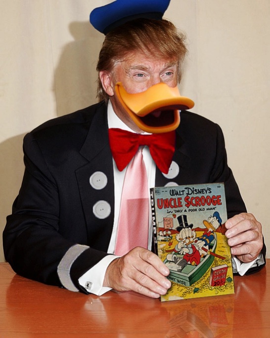 Donald Duck economic illiteracy